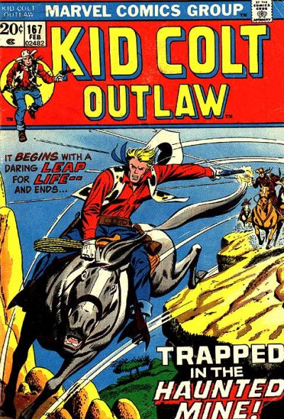 Kid Colt Outlaw  #167 (February 1973)