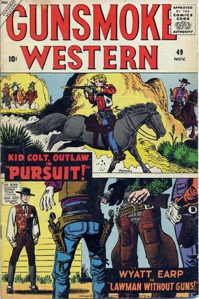 Gunsmoke Western (Marvel, 1955 series) #49 (November 1958)