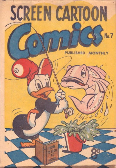 Screen Cartoon Comics (Magman, 1953? series) #7 [1954?]