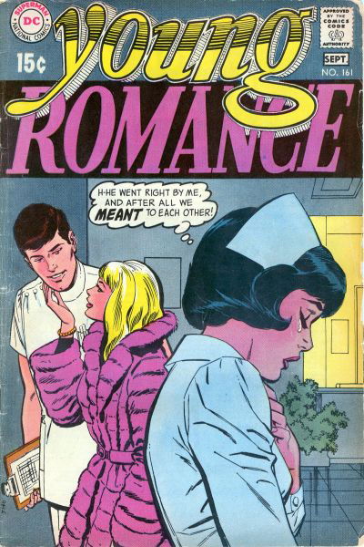 Young Romance (DC, 1963 series) #161 (August-September 1969)