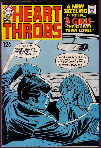 Heart Throbs (DC, 1957 series) #119 (April-May 1969)