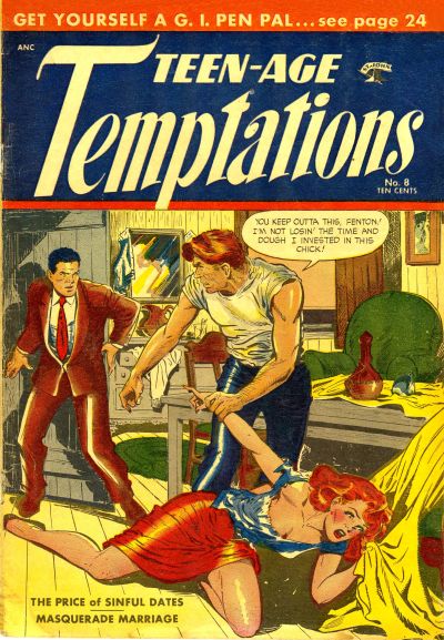 Teen-Age Temptations  #8 (June 1954)