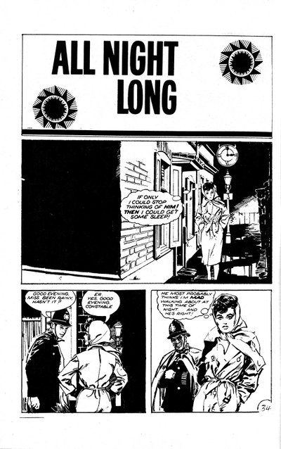 Heartbeat Romances (Sport Magazine, 1966 series)  #15 ([1966?]) — All Night Long