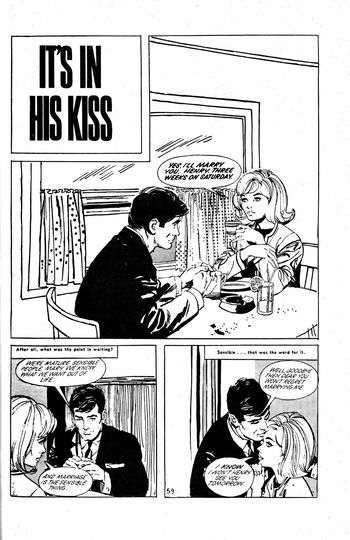 It's in His Kiss