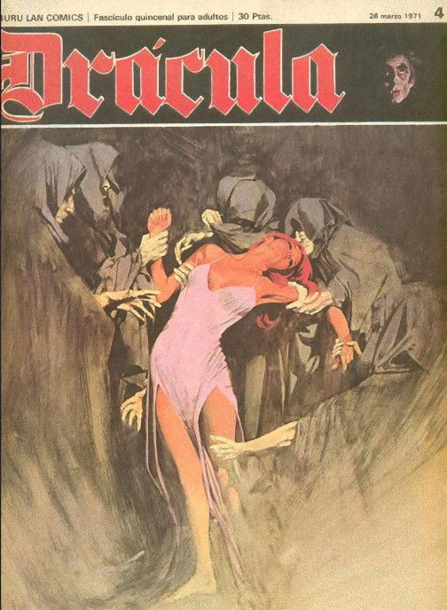 Drácula (Buru Lan, 1971 series) #4 (28 marzo 1971)