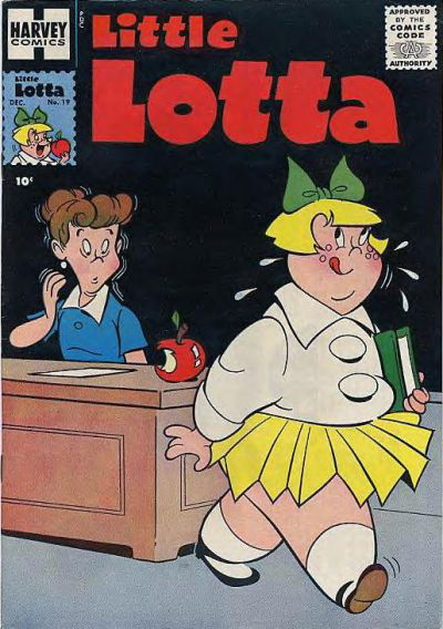 Little Lotta (Harvey, 1955? series) #19 (December 1958)