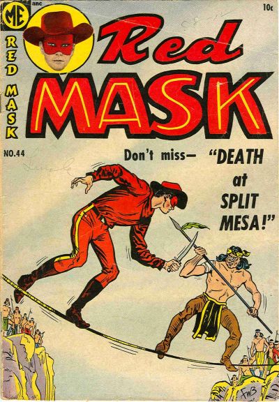 Red Mask (Magazine Enterprises, 1954 series) #44 (October-November 1954)