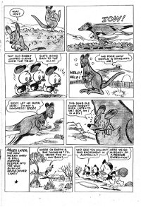 Walt Disney One-Shot Comic [OS series] (WG Publications, 1948 series) #O.S.7 — Adventure "Down Under" (page 12)