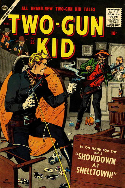 Two Gun Kid (Marvel, 1953 series) #35 (February 1957)