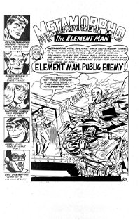 Superman Presents World's Finest Comic Monthly (Colour Comics, 1965 series) #97 — Element Man, Public Enemy (page 1)