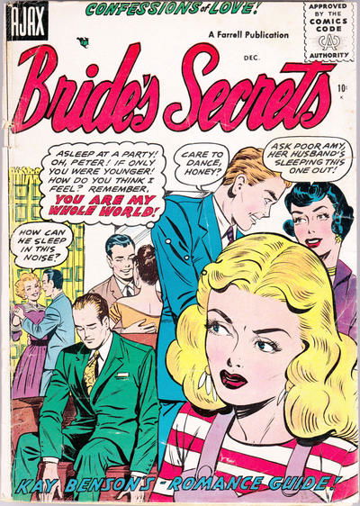 Bride's Secrets (Farrell, 1954 series) #11 December 1955