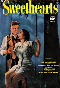 Sweethearts (Fawcett, 1948 series)  #74 (April 1949)