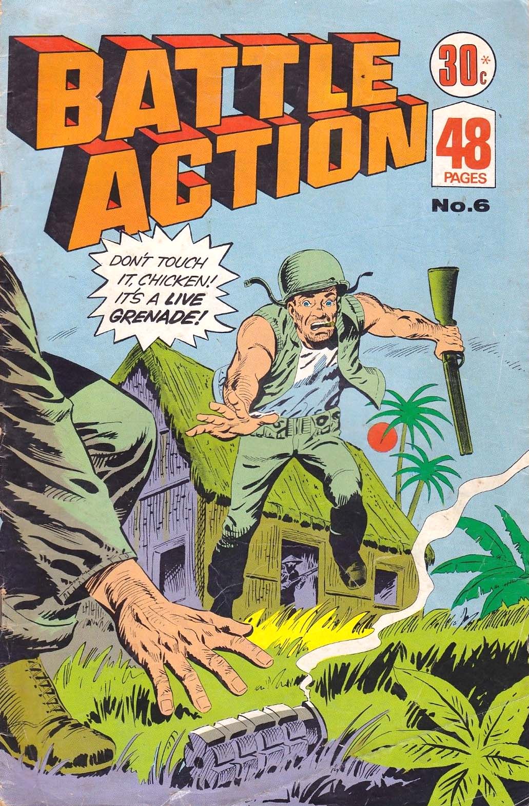 Battle Action (KG Murray, 1975 series) #6 ([1975?])