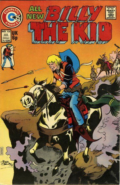 Billy the Kid (Charlton, 1957 series) #108 (July 1974)