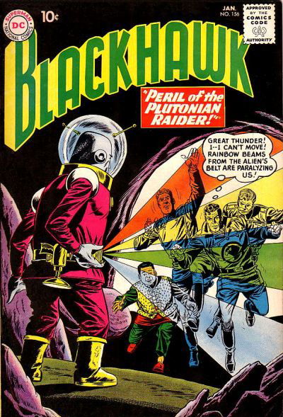 Blackhawk (DC, 1957 series) #156 January 1961