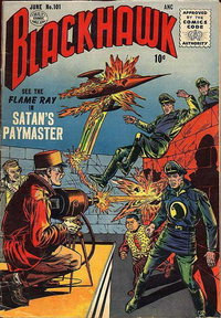 Blackhawk (Quality, 1944 series)  #101 (June 1956)