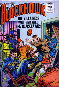 Blackhawk (Quality, 1944 series) #90 (July 1955)