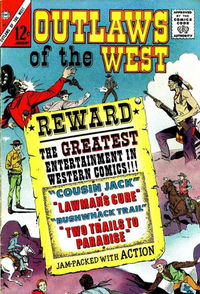 Outlaws of the West (Charlton, 1957 series) #57 (January 1966)