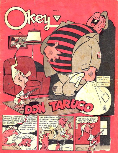 Okey  v5#233 (9 February 1954)
