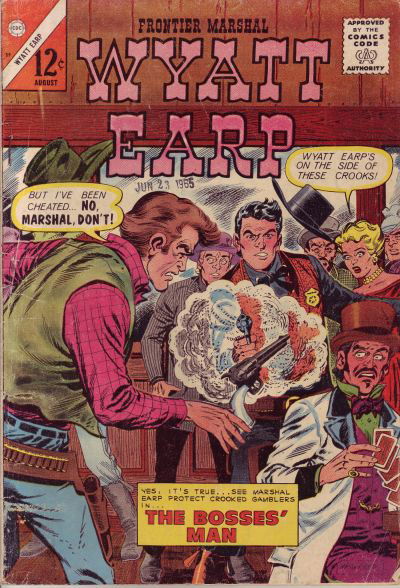 Wyatt Earp Frontier Marshal (Charlton, 1956 series) #59 August 1965