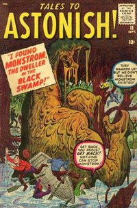 Tales to Astonish (Marvel, 1959 series)  #11 (September 1960) — I Found Monstrom, the Dweller in the Black Swamp!