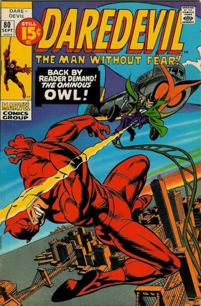 Daredevil (Marvel, 1964 series) #80 September 1971