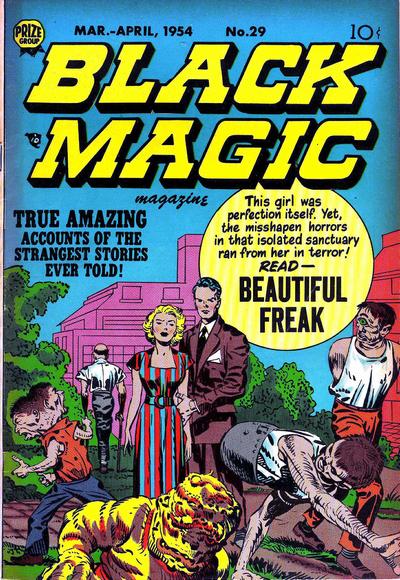Black Magic  v4#5 (29) (March-April 1954)