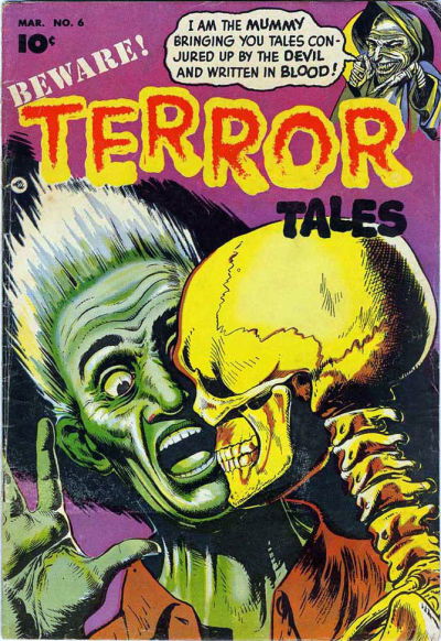Beware! Terror Tales (Fawcett, 1952 series) #6 (March 1953)