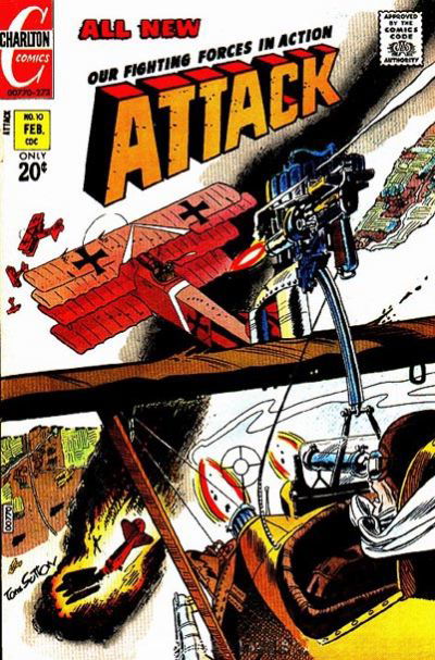 Attack (Charlton, 1971 series) #10 (February 1973)