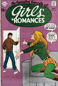 Girls' Romances (DC, 1950 series) #143 September 1969