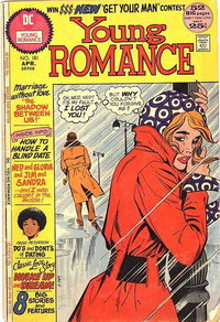 Young Romance (DC, 1963 series)  #181 (April 1972) — Ned and Gloria and Jim and Sandra