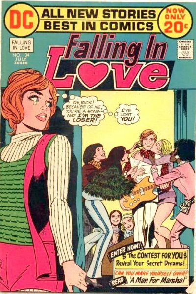 Falling in Love (DC, 1955 series) #134 (July 1972)