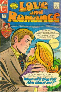 Love and Romance (Charlton, 1971 series)  #8 (October 1972) — When Will They Tell Him About Me?