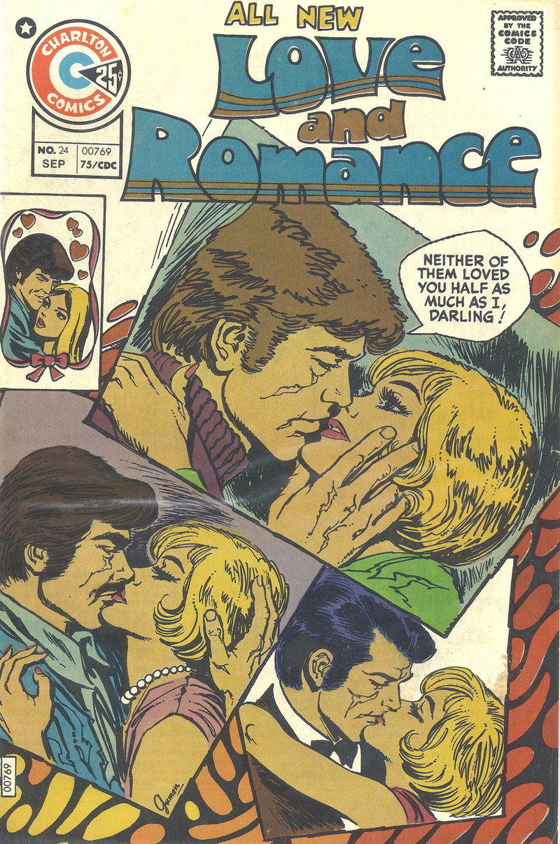 Love and Romance (Charlton, 1971 series) #24 (September 1975)