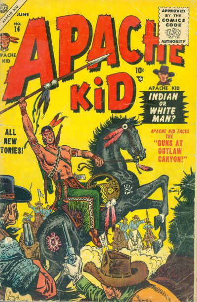 Apache Kid (Marvel, 1950 series) #14 June 1955