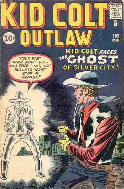 Kid Colt Outlaw  #102 (January 1962)