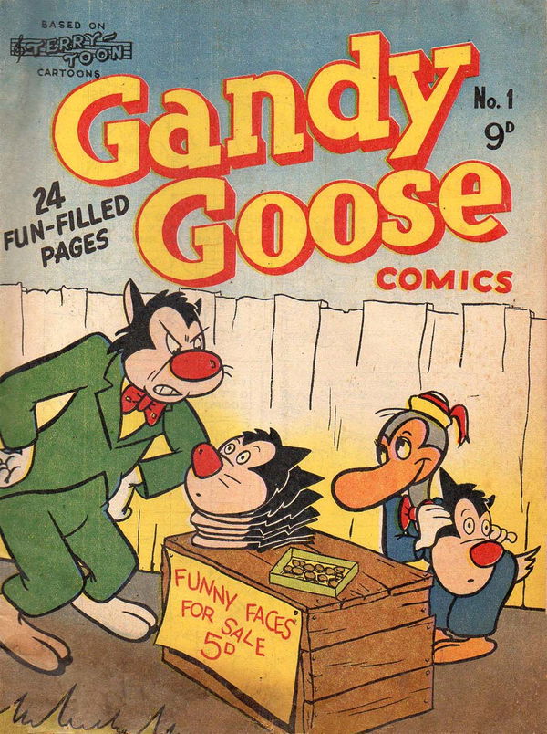 Gandy Goose Comics (Rosnock, 1954 series) #1 ([August 1954?])