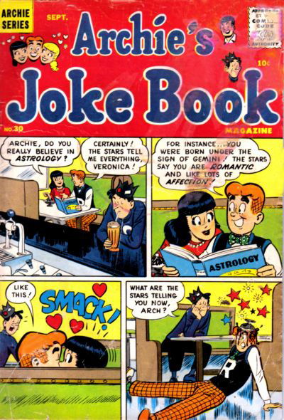 Archie's Joke Book Magazine (Archie, 1953? series) #30 ([September 1957])