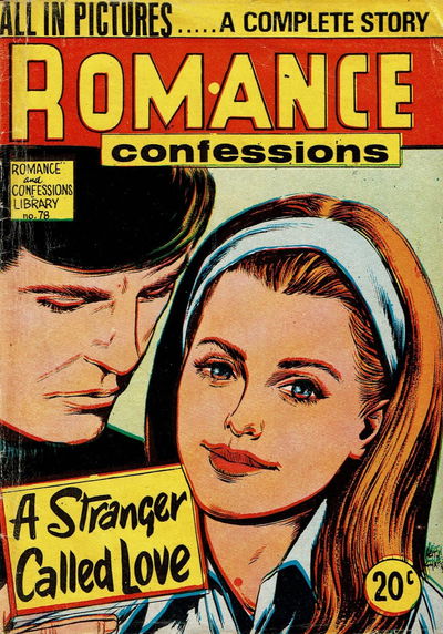 Romance and Confession Library (Yaffa/Page, 1969? series) #78 [1970?]