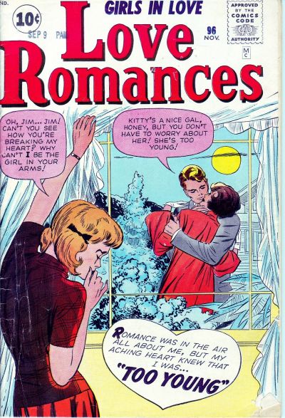 Love Romances  #96 (November 1961)