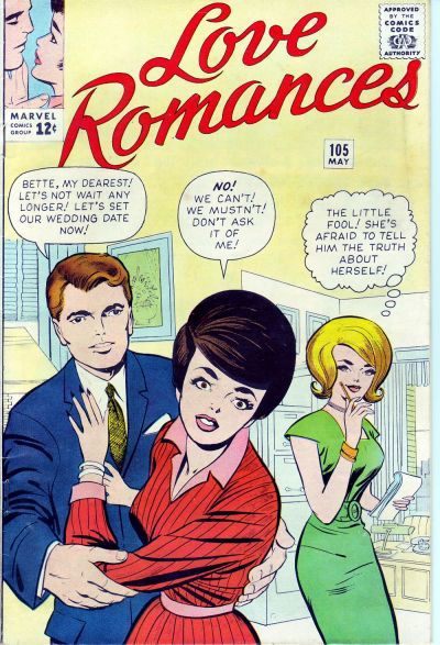 Love Romances (Marvel, 1949 series) #105 May 1963