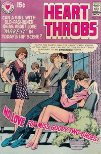Heart Throbs (DC, 1957 series)  #128 (October-November 1970) — No Love for Miss Goody Two-Shoes