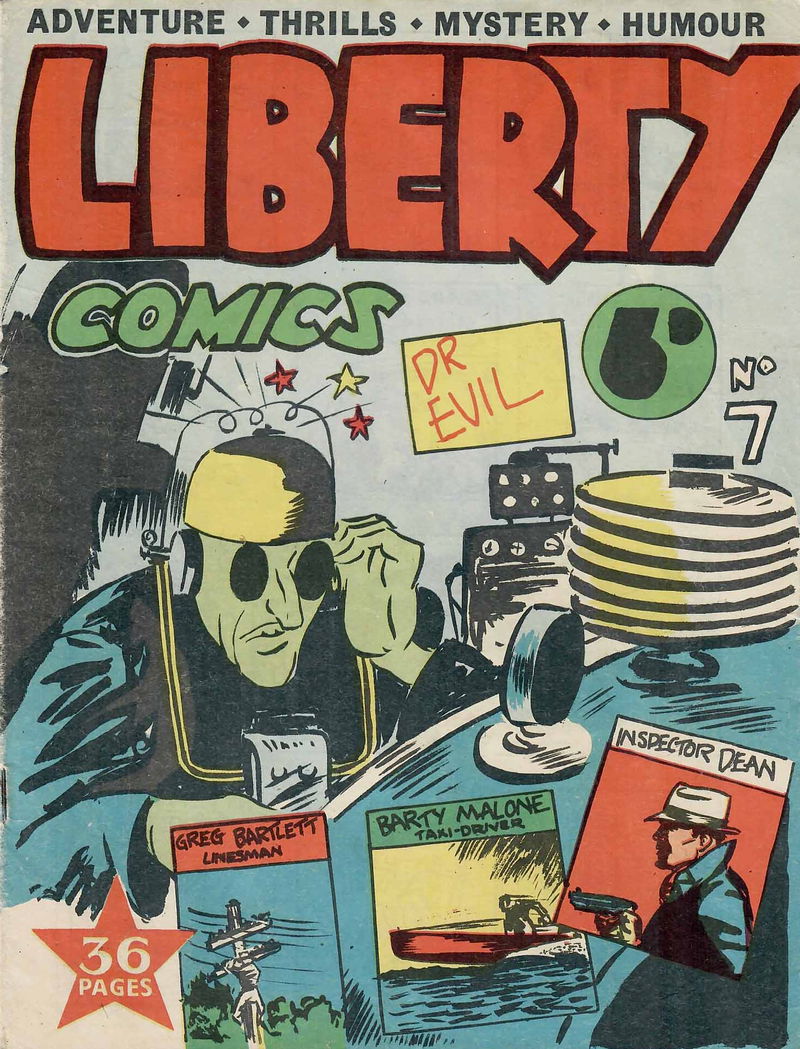 Liberty Comics (W&H Ltd., 1945? series) #7 ([June 1945?])