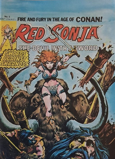 Red Sonja She-Devil With a Sword  #5 ([1981?])