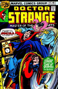 Doctor Strange (Marvel, 1974 series)  #14 (May 1976) — "The Magician Is Dead...And Dracula Has Slain Him!"