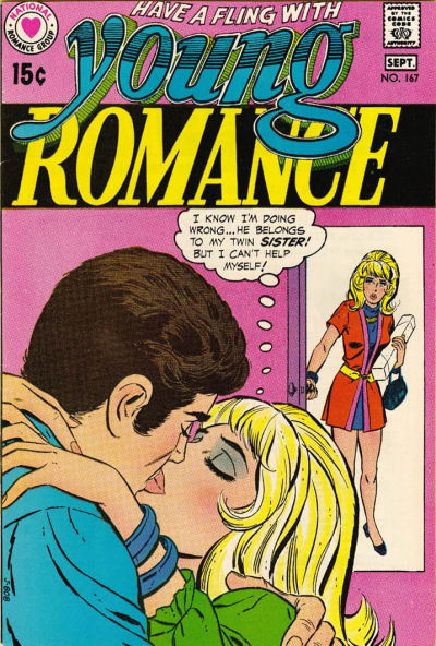 Young Romance (DC, 1963 series) #167 (August-September 1970)