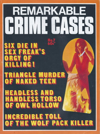 Remarkable Crime Cases  #7 (1976)