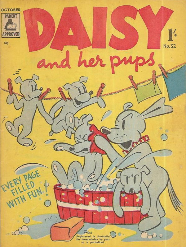 Daisy and her Pups (ANL, 1957 series) #32 (October 1958)