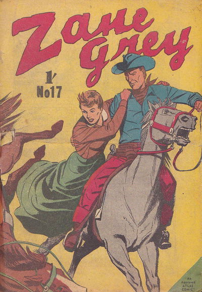 Zane Grey's (Atlas, 1955 series) #17 [April 1957?]