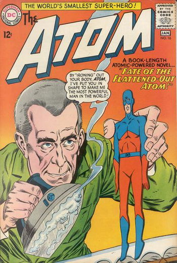 Fate of the Flattened-Out Atom!